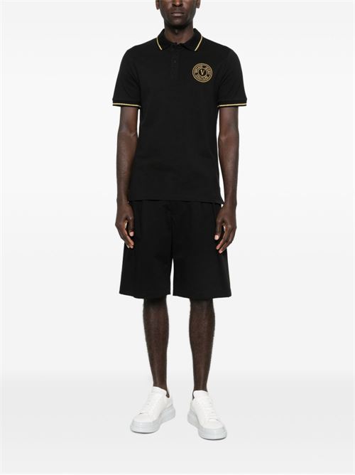 Polo uomo maniche corte Versace jeans Couture | 80GAGT03CJ01TG89